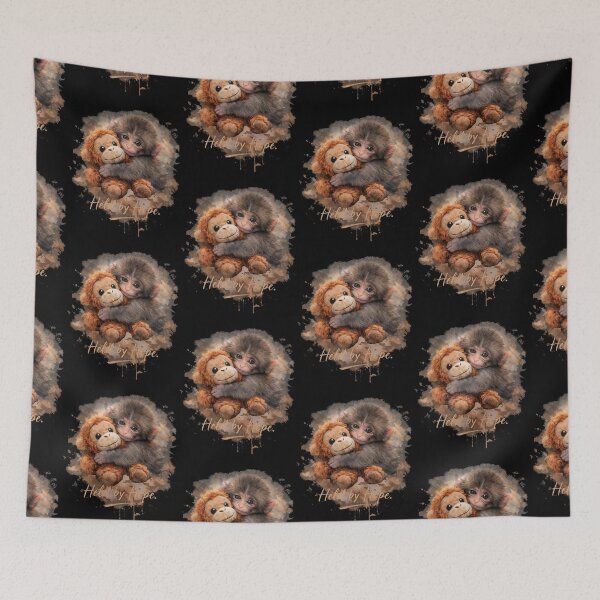 Item preview, Punch Monkey Held By Hope designed and sold by hodgetronix.