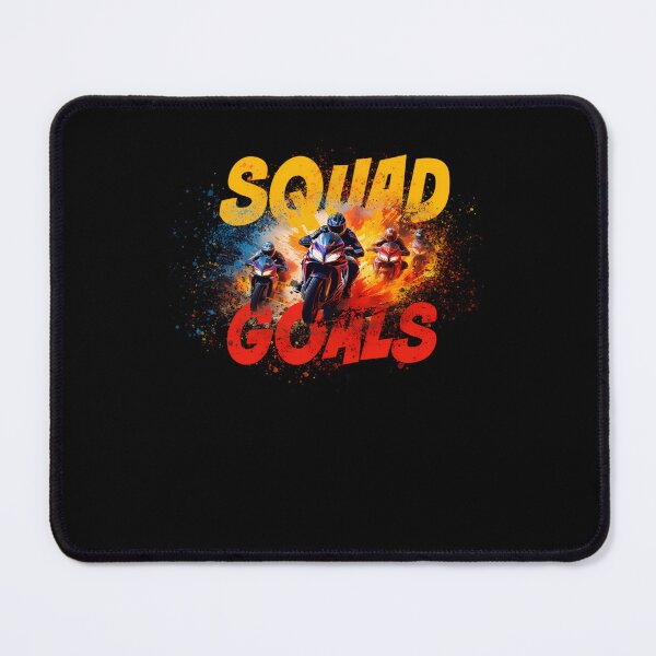 Item preview, SQUAD GOALSMOTO LIFE designed and sold by Mad Designer.
