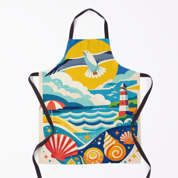 Item preview, Seagull in Flight: Lighthouse Reverie designed and sold by White-Camel.