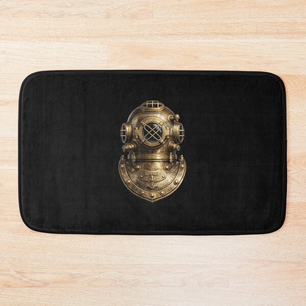 Item preview, Vintage Brass Deep Sea Diver Helmet designed and sold by SteveLPenix.