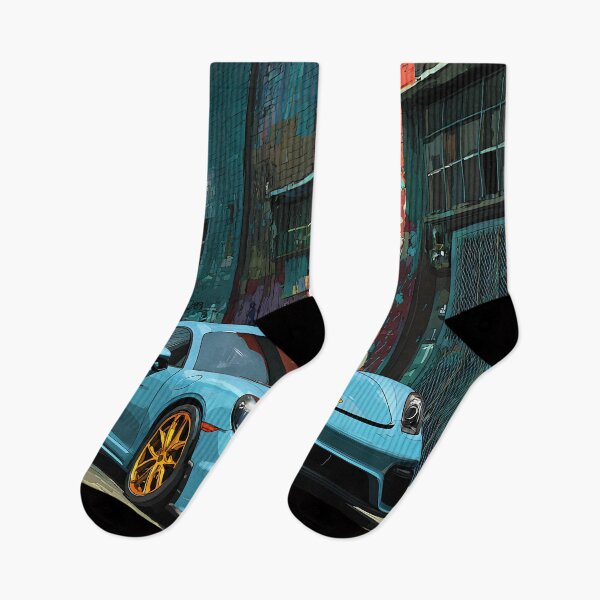Item preview, Porsche 718 Cayman GT4 Pop Art Print for Car Enthusiasts designed and sold by AutoPopStudio.
