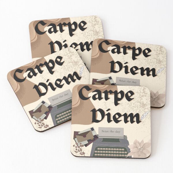 Item preview, Carpe Diem – Vintage Typewriter Literary Aesthetic designed and sold by Sapna Rai.