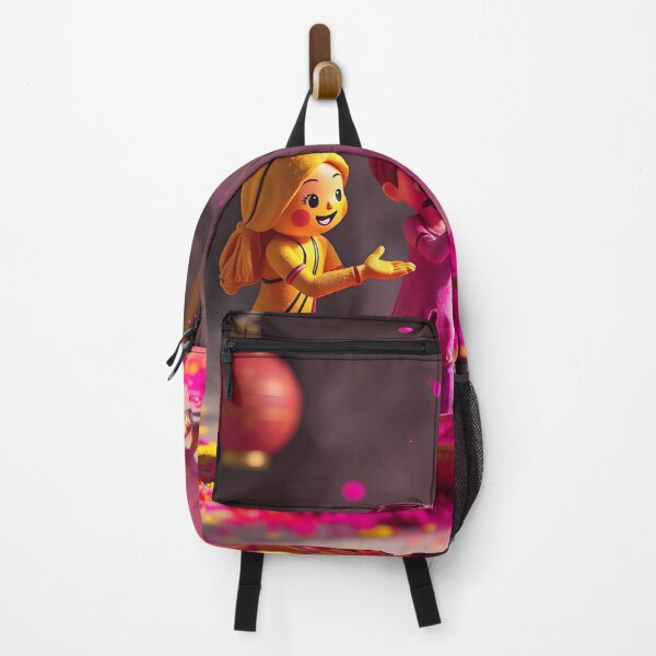 Item preview, Vibrant Holi Figurine Sticker designed and sold by Teewave-Ashish.