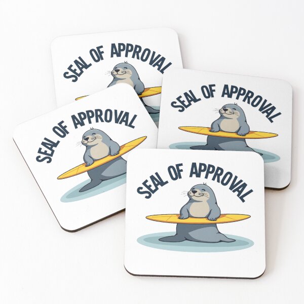 Item preview, Seal Of Approval designed and sold by RVJdesigns.