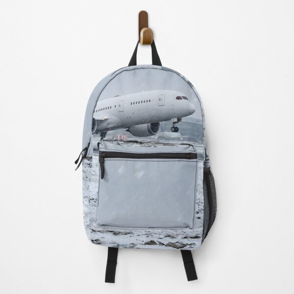 Item preview, Jet Takeoff Through Winter Snowstorm designed and sold by EMaviation_.