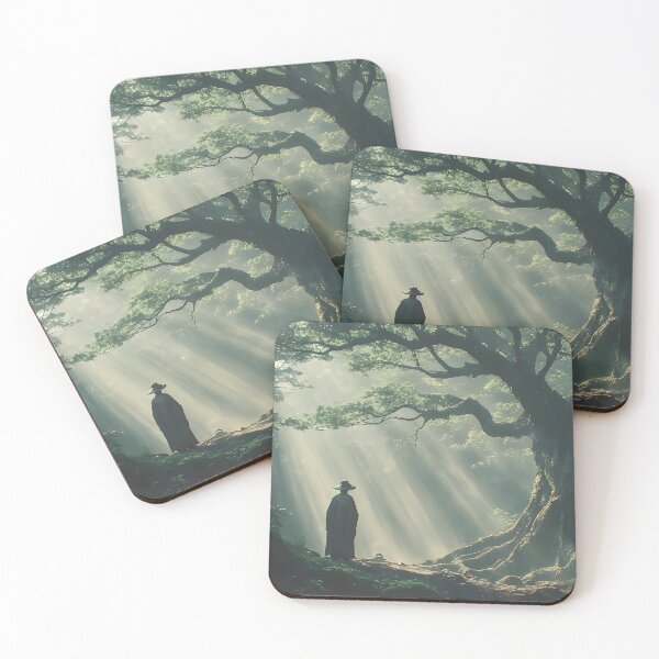 Item preview, Fantasy Forest Spirit — Ancient Tree Mystic Zen designed and sold by Schoenenwald — Art Japonais, Zen & Nature.