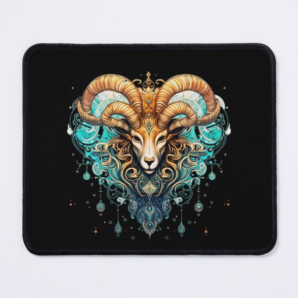 Item preview, Astral Aries Ornament designed and sold by VinMerch.
