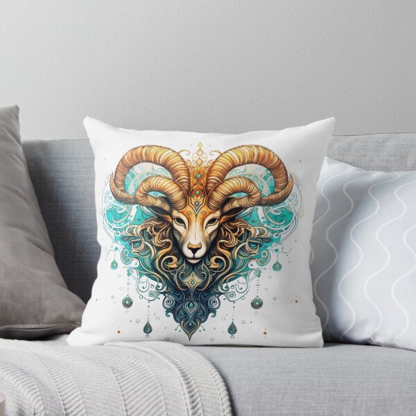 Item preview, Astral Aries Ornament designed and sold by VinMerch.