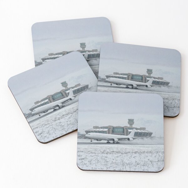 Item preview, Winter Landing at Mountain Airport designed and sold by EMairplanes.