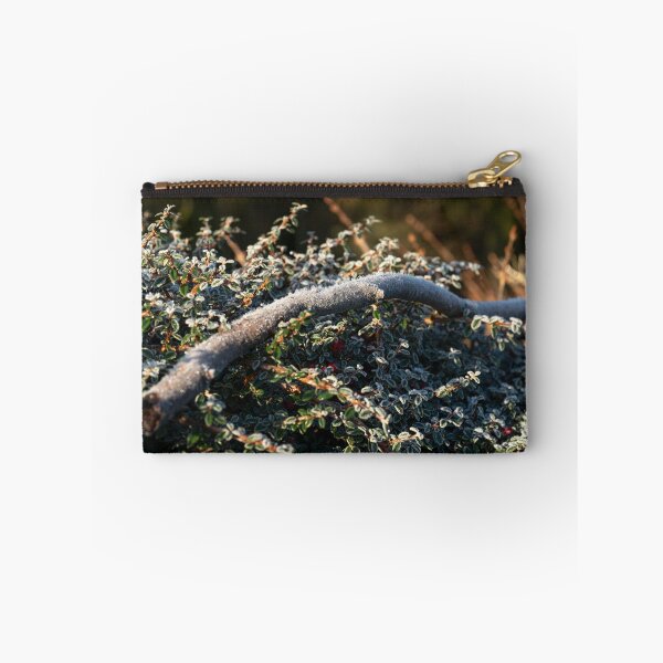 Item preview, Frost covered cotoneaster shrub with berries designed and sold by Stephen Jarman.