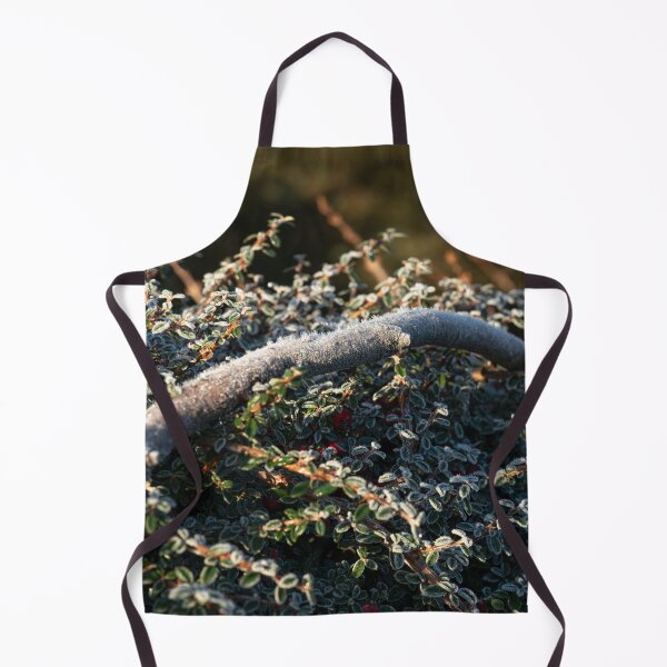 Item preview, Frost covered cotoneaster shrub with berries designed and sold by Stephen Jarman.