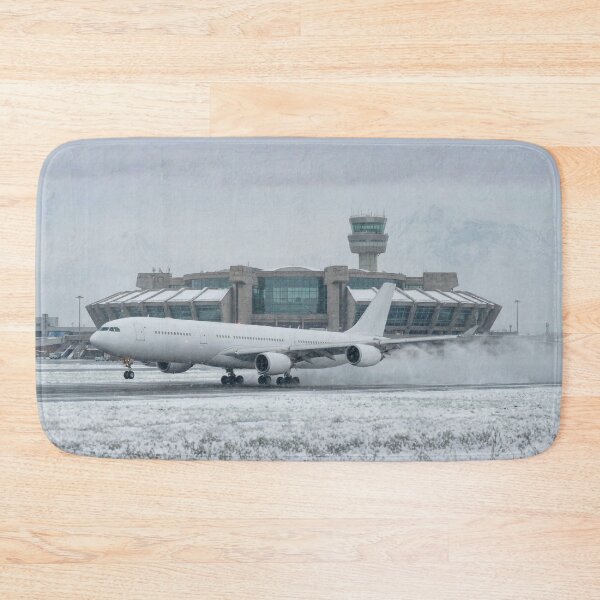 Item preview, Winter Landing at Mountain Airport designed and sold by EMairplanes.