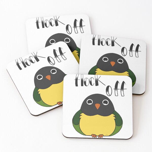 Item preview, Flock Off designed and sold by calyfox’s RedBubble Shop.