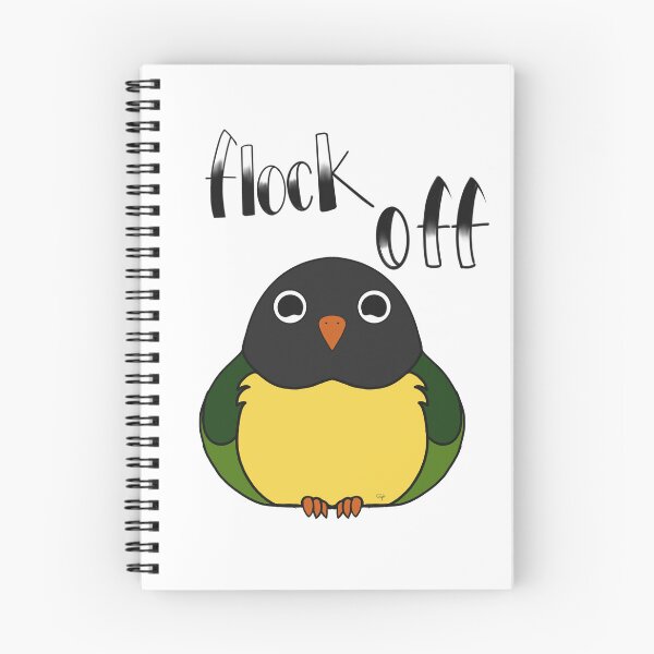 Item preview, Flock Off designed and sold by calyfox’s RedBubble Shop.