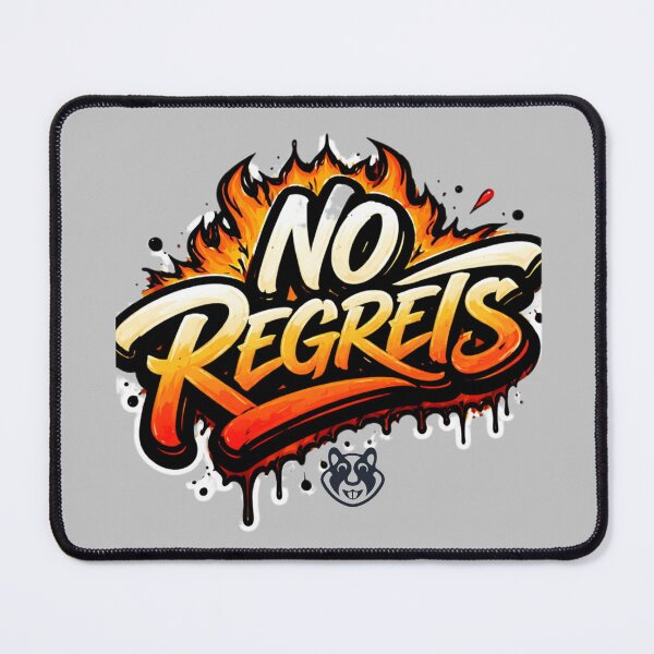 Item preview, No Regrets Savage Hamster Sticker | Edgy Meme Design designed and sold by JG-DigitalArts.