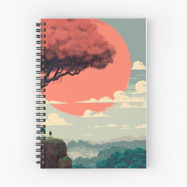 Item preview, Retro Pixel Art 8Bit Illustration Aesthetic Landscapes  designed and sold by ART ATTACK ZONE.