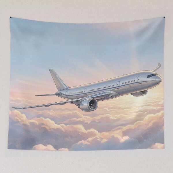 Item preview, Commercial airliner above the clouds designed and sold by EMairplanes.