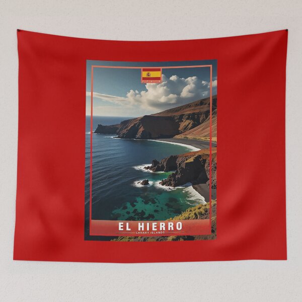 Item preview, El Hierro Canary Islands Spain Travel designed and sold by Thistle-TShop.