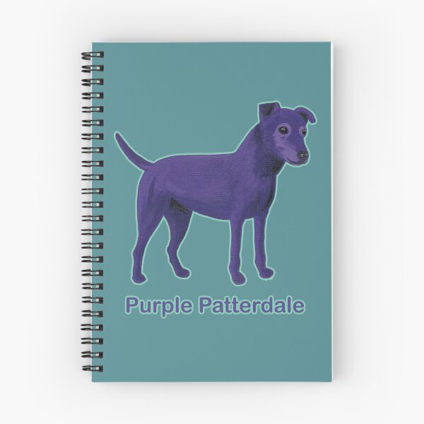 Item preview, Purple Patterdale, a simple painting of Zed my dog designed and sold by PatterdaleZed.