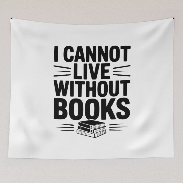Item preview, I Cannot Live Without Books designed and sold by Frank Ring.