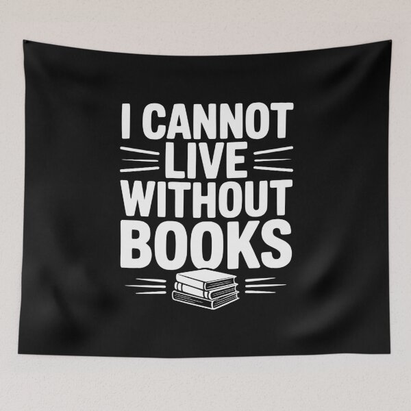 Item preview, I Cannot Live Without Books designed and sold by Frank Ring.