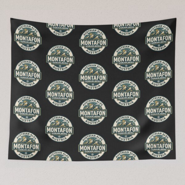 Item preview, Vintage Montafon Austria Alps Badge designed and sold by Digital Art Works  Hub.