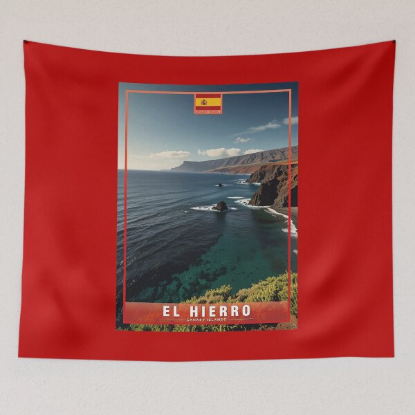 Item preview, El Hierro Canary Islands Spain Travel designed and sold by Thistle-TShop.