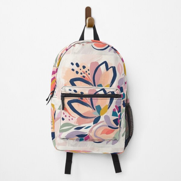 Item preview, Colorful Abstract floral art  designed and sold by DoneAndDusted.