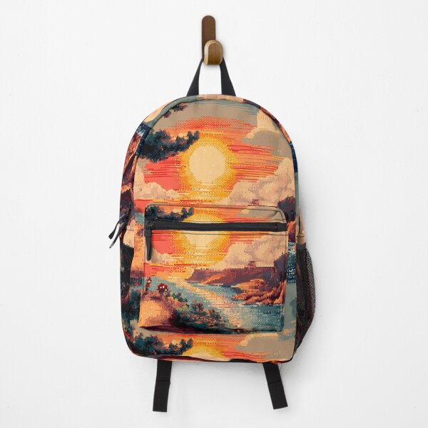 Item preview, Moon Retro Pixel Art 8Bit Illustration Aesthetic Landscapes designed and sold by ART ATTACK ZONE.