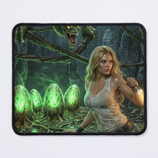 Item preview, Babe in Monster Nest (V2) designed and sold by Neon Jungle.