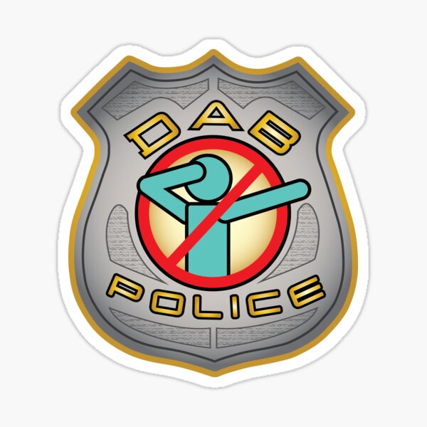 Dab Police Sticker