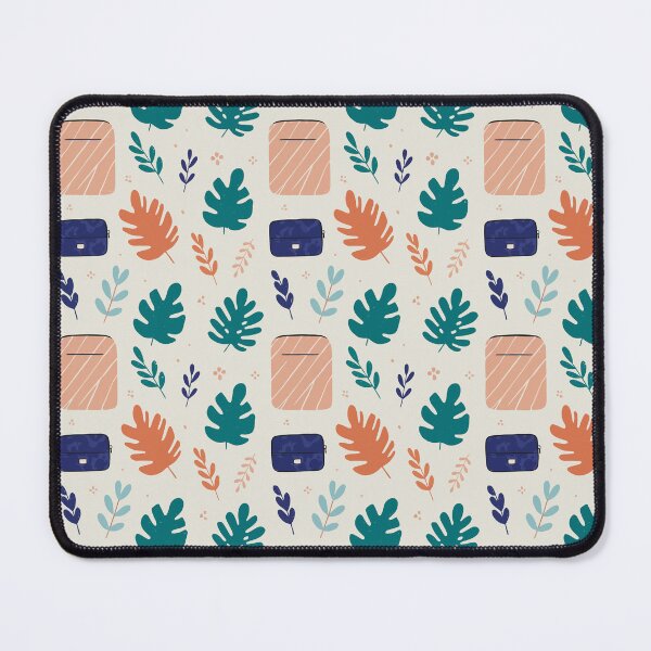 Item preview, Colorful Leaves and Bags Pattern designed and sold by RidaSalArt.