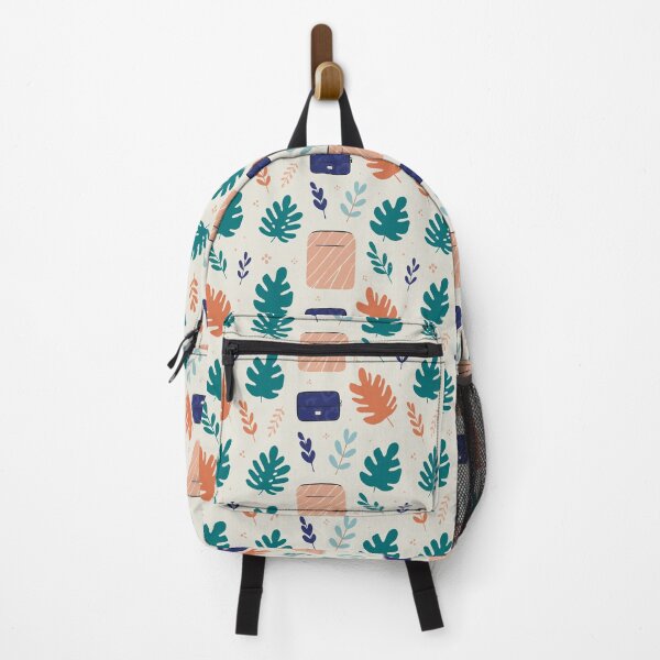 Item preview, Colorful Leaves and Bags Pattern designed and sold by RidaSalArt.