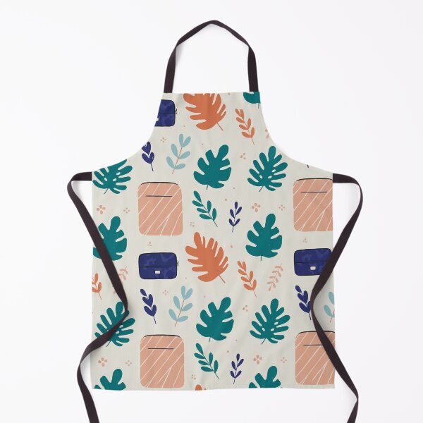 Item preview, Colorful Leaves and Bags Pattern designed and sold by RidaSalArt.