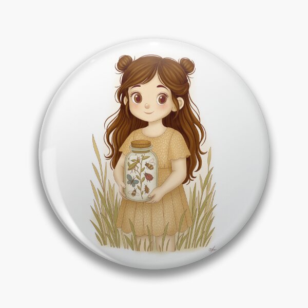 Item preview, Girl Holding the Jar full of Insects designed and sold by TasiaZenzura.