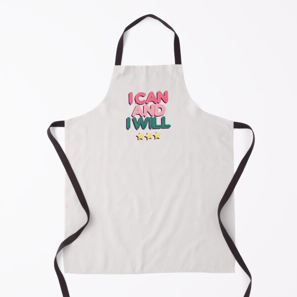 Item preview, I Can and I Will Balloon Typography designed and sold by GlimmerAura.