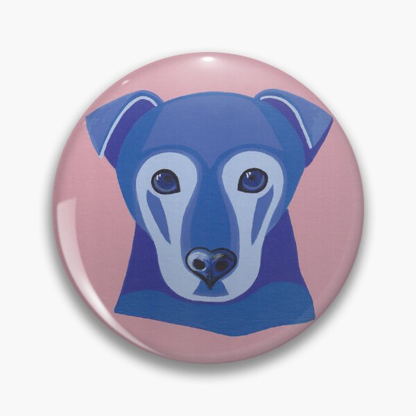 Item preview, Blue Zed, my Patterdale Terrier on dusky pink! designed and sold by PatterdaleZed.