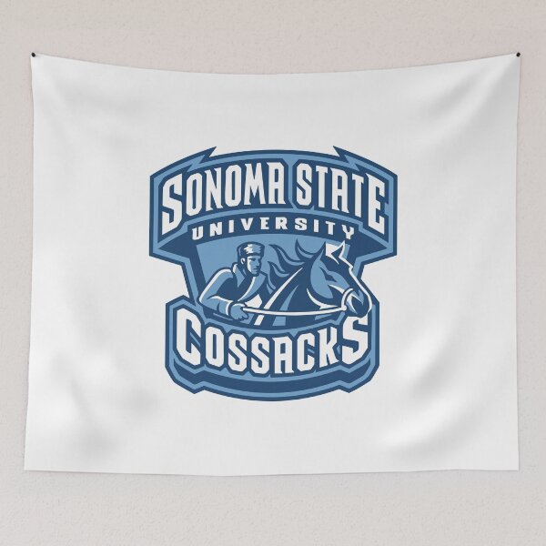 Item preview, Sonoma State Cossacks University Defunct Team Logo  designed and sold by robotbasecamp.