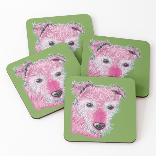 Item preview, Pink Zed my Patterdale Terrier designed and sold by PatterdaleZed.