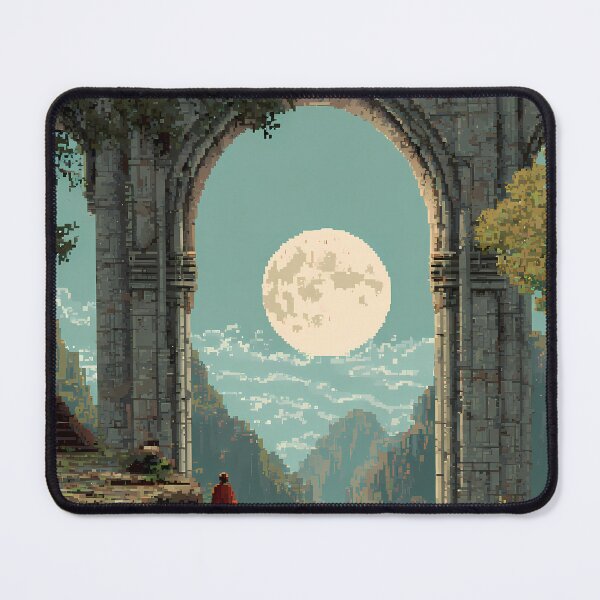 Item preview, Magic Retro Pixel Art 8Bit Illustration Aesthetic Landscapes  designed and sold by ART ATTACK ZONE.