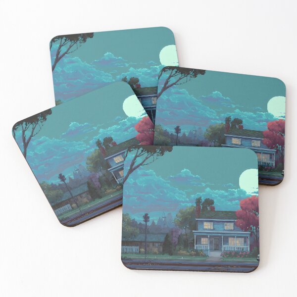 Item preview, Car Retro Pixel Art 8Bit Illustration Aesthetic Landscapes  designed and sold by ART ATTACK ZONE.