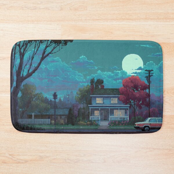 Item preview, Car Retro Pixel Art 8Bit Illustration Aesthetic Landscapes  designed and sold by ART ATTACK ZONE.