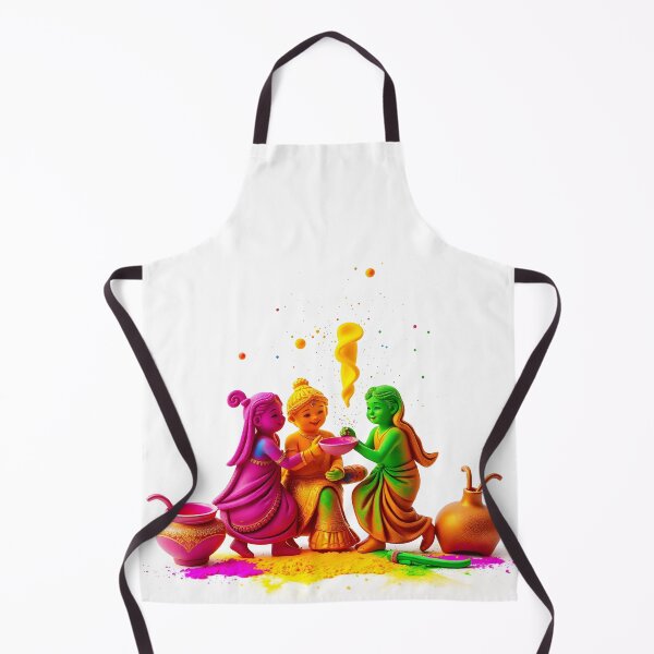 Item preview, Traditional Holi Colors Sticker designed and sold by Teewave-Ashish.