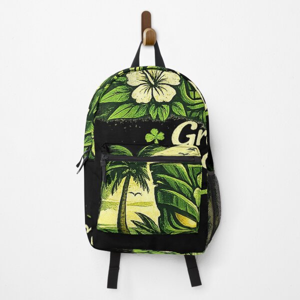 Item preview, Tiki Luck Vibes Shamrock Tiki Hawaii Tropical St Patrick Day Men Women designed and sold by najaks.