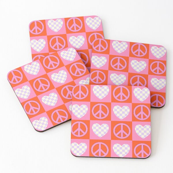 Item preview, Retro art ,Retro Hearts Fabric and Wallpaper Designs, Hearts Collection, children’s clothing designed and sold by Colorfuly.