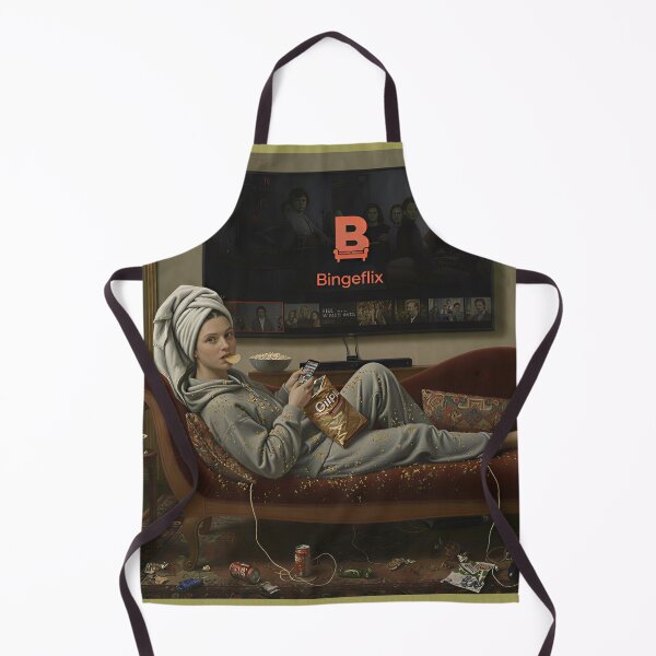 Item preview, Bingeflix Odalisque — Classical Art Parody designed and sold by SammyMorry.