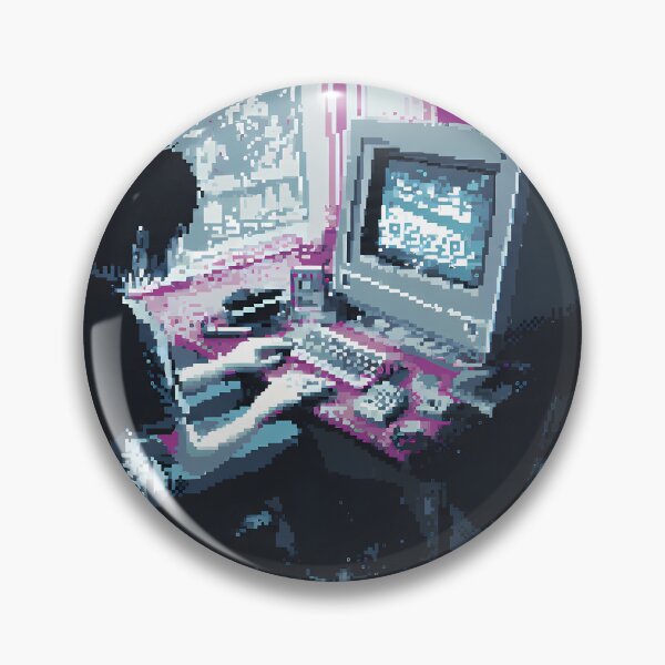 Item preview, Gamer Retro Pixel Art 8Bit Illustration Aesthetic Landscapes  designed and sold by ART ATTACK ZONE.
