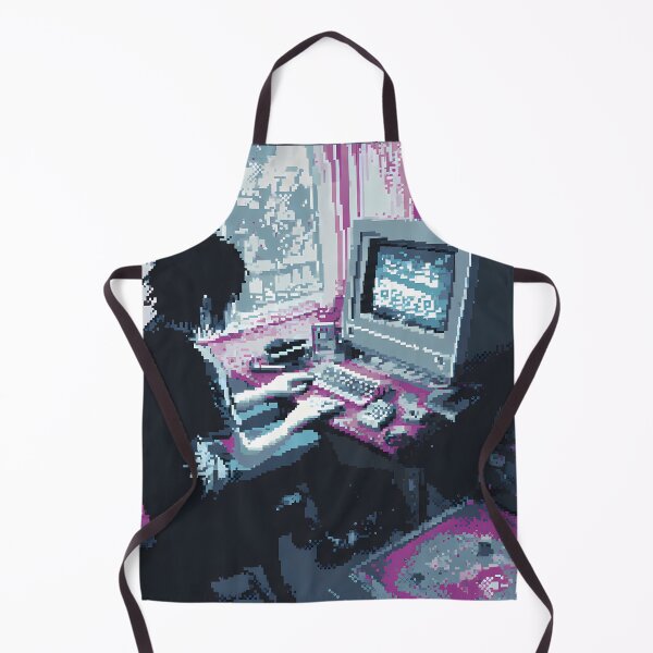Item preview, Gamer Retro Pixel Art 8Bit Illustration Aesthetic Landscapes designed and sold by ART ATTACK ZONE.