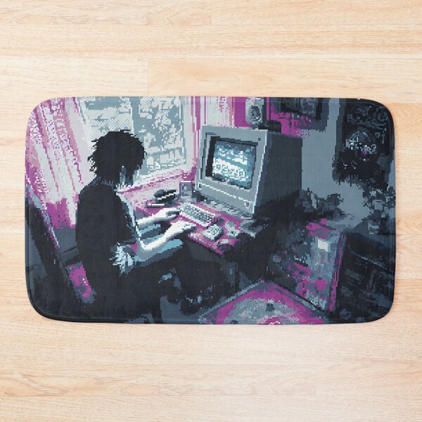 Item preview, Gamer Retro Pixel Art 8Bit Illustration Aesthetic Landscapes  designed and sold by ART ATTACK ZONE.