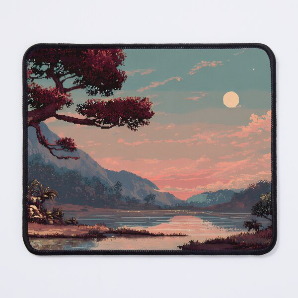 Item preview, Desert Retro Pixel Art 8Bit Illustration Aesthetic Landscapes designed and sold by ART ATTACK ZONE.